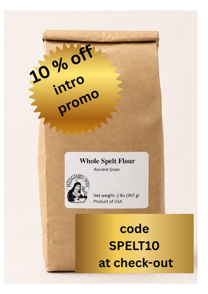 Whole Spelt Flour 2 lbs
