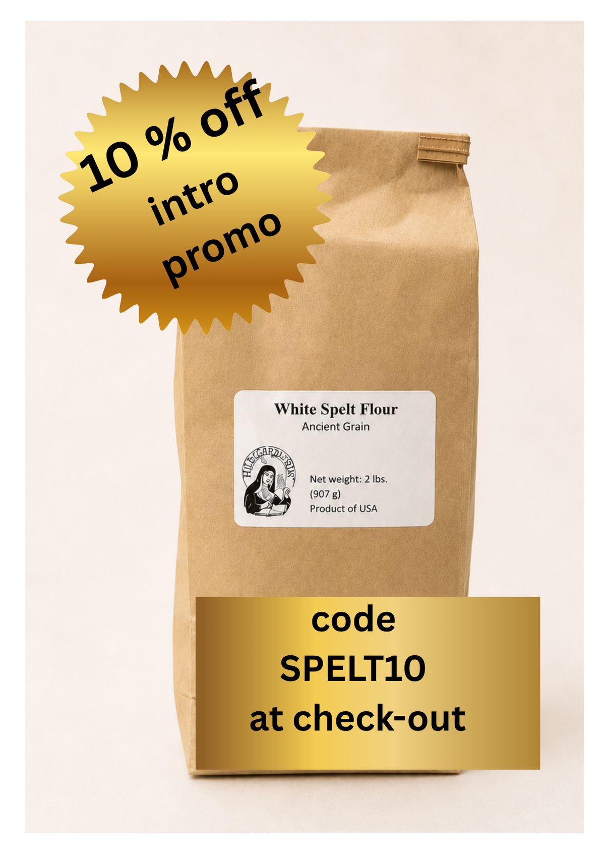 White Spelt Flour 2 lbs.