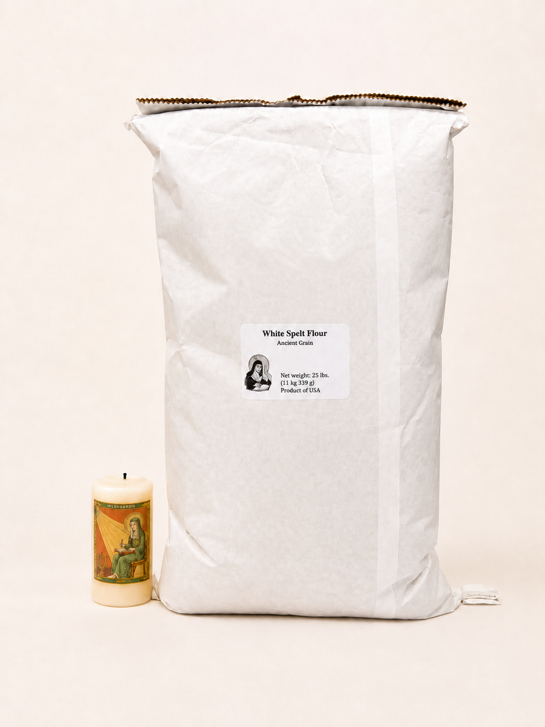 Organiczna Biała Mąka Orkiszowa 907 g.
