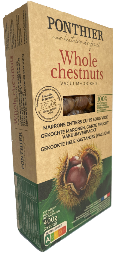 Chestnut Whole, Vacuum Cooked 400 g. (14.11 oz.)