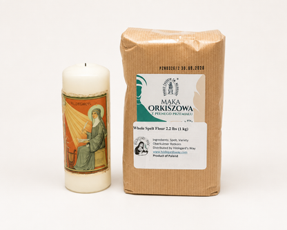 Harina de espelta integral "Hildegarda" 1 kg (2,2 lbs)