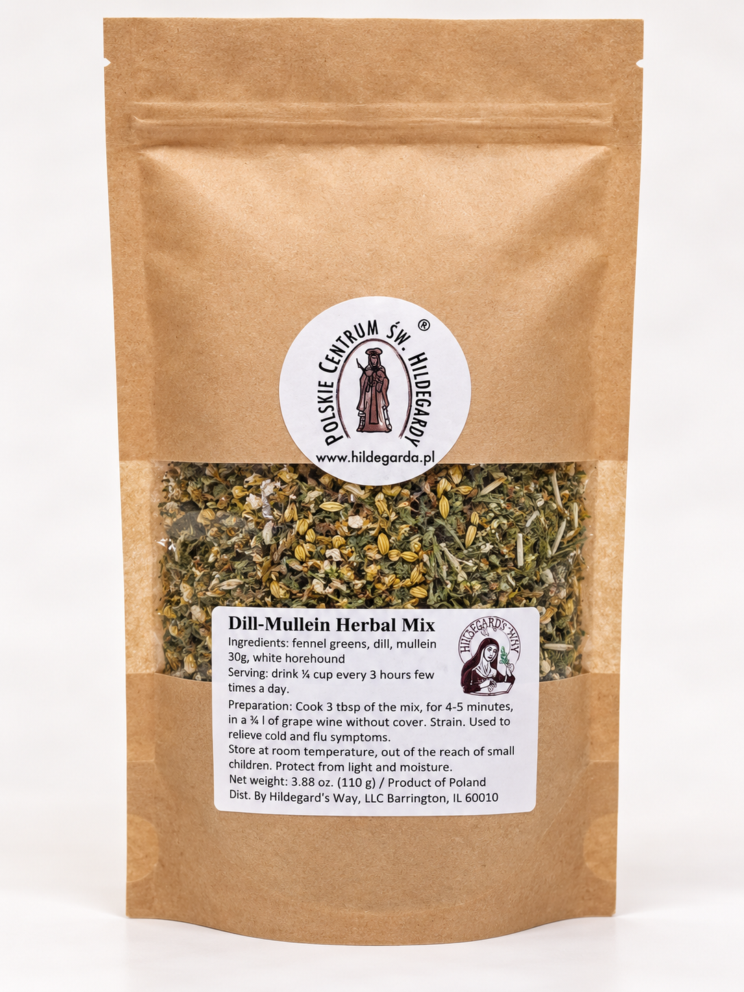 Dill - Mullein Herbal Mix 110 g. (3.88 oz.)