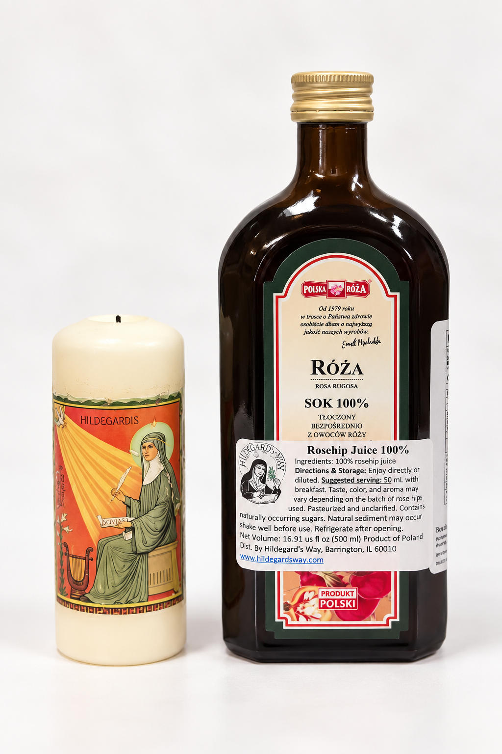 Zumo de rosa mosqueta 100% NFC – 500 ml (16.91 fl oz)